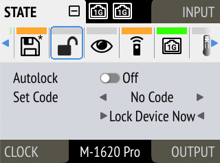 Lock Tab in STATE section