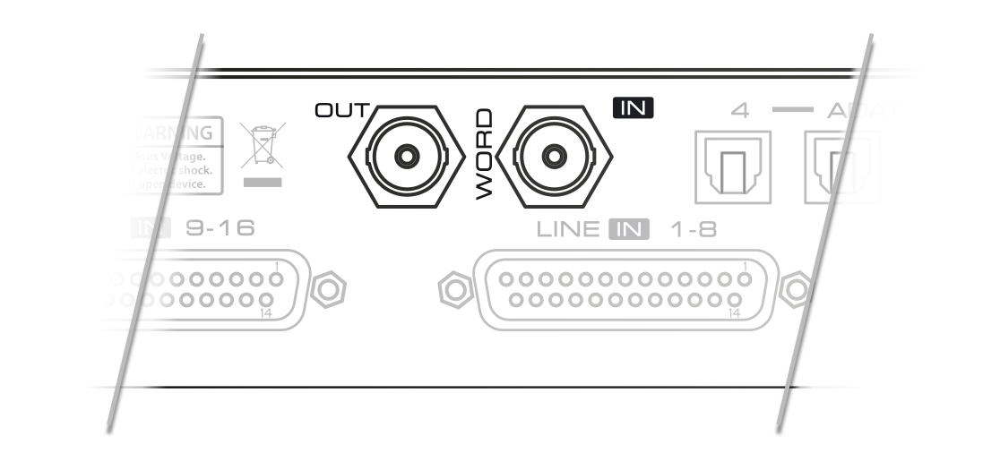 Word Clock I/O