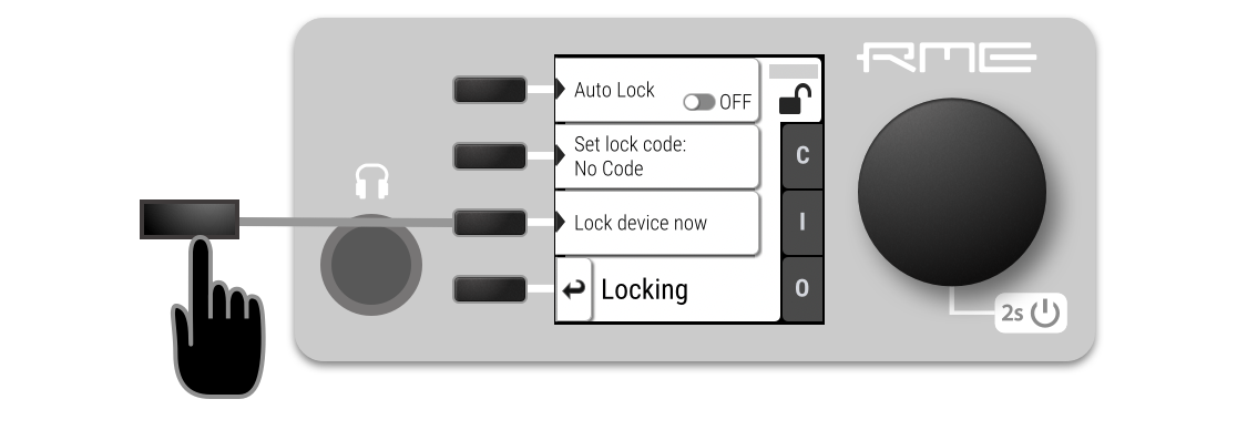 Lock configuration