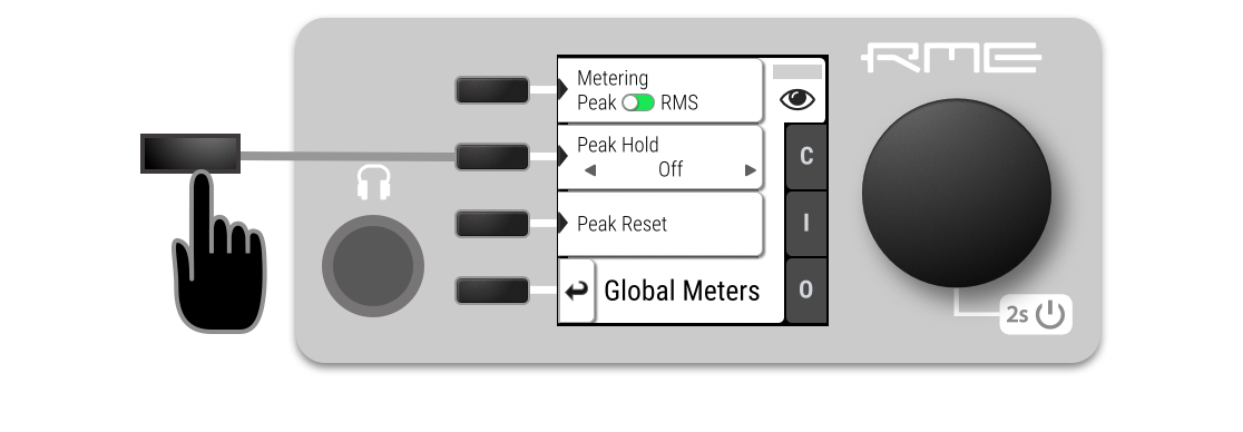 Global Meters setting in State section