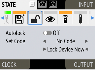 Lock Tab in STATE section